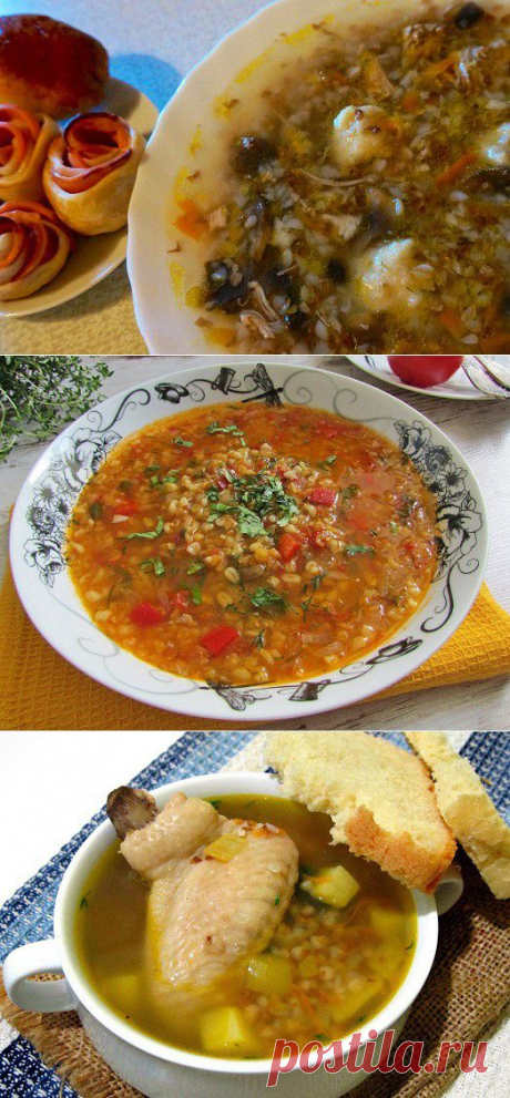Простой и вкусный гречневый суп