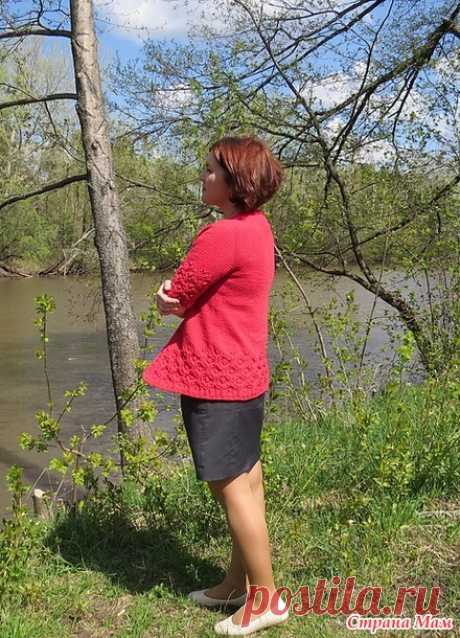 Кардиган Summer Evening по описанию Натальи Пелых - Вязание - Страна Мам