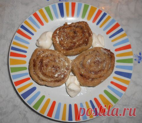 Мясной рулет в тесте