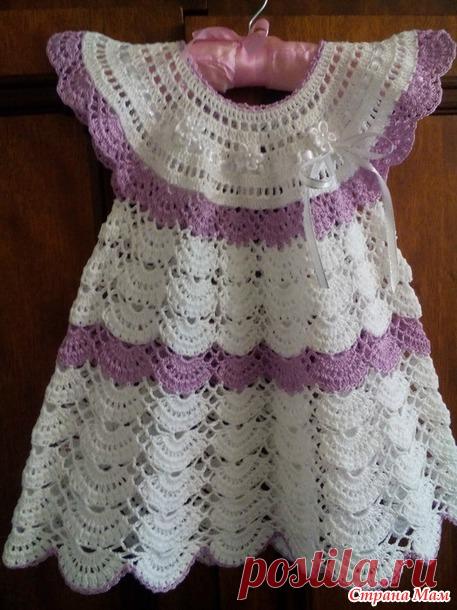 Платьице для девчушки! - Вязание - Страна Мам