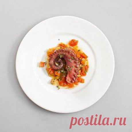 Осьминог с артишоком и томатно-мятным соусом, пошаговый рецепт с фотографиями – средиземноморская кухня, низкокалорийная еда: основные блюда