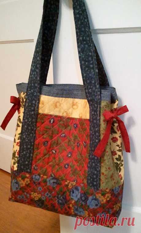 Life with Lynn: TOTE TALK! (Plus free tutorial and pattern)