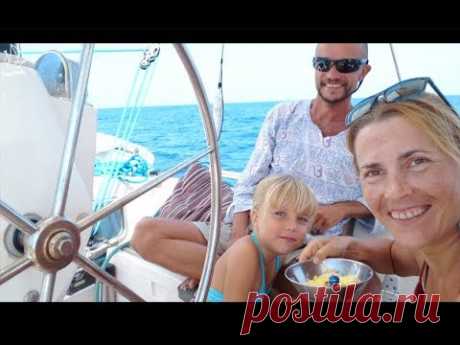 Проведите один день с нами на яхте Lady Mary | Кругосветка Travely-Family. Яхтинг.