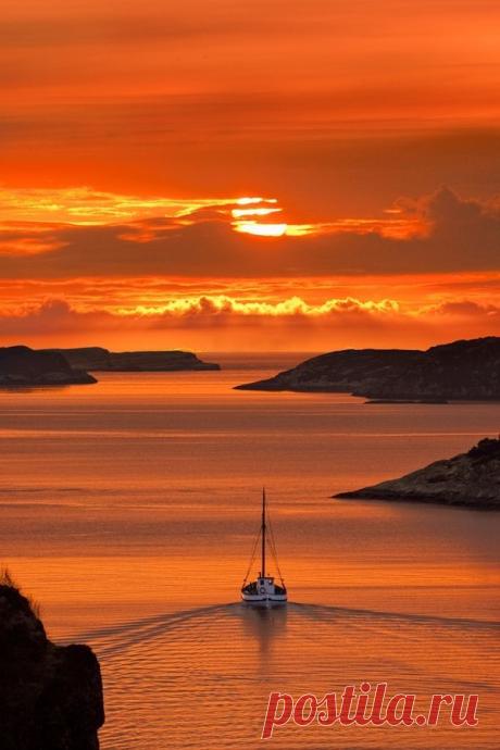 Norwegian Sunset | Пин от пользователя MARINA DE BRETAGNE на доске *COUCHER DE SOLEIL*