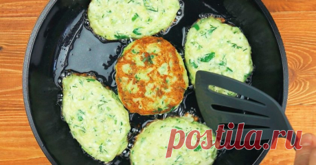 Кабачковые оладьи