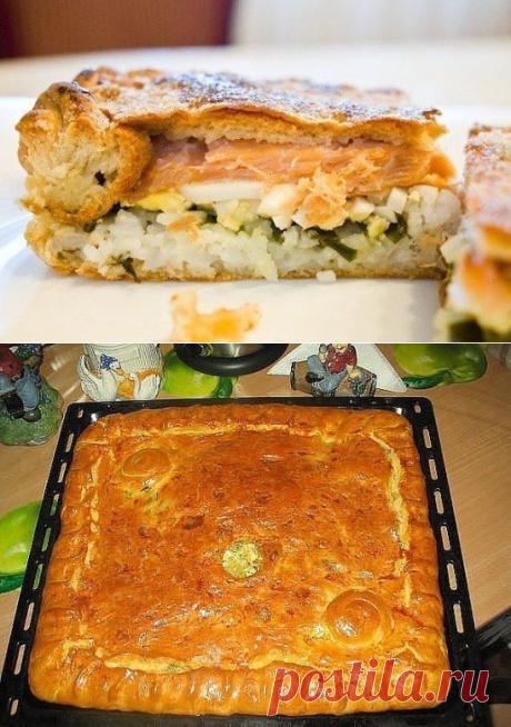 Пирог с рыбой
