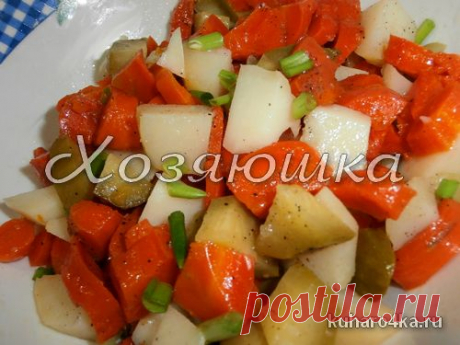 Хозяюшка. Кушать подано! - Постный салат