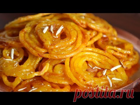 Джалеби. Восточный десерт с лимонным сиропом. Вкуснее "хворста"