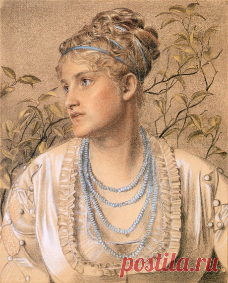 Художник Энтони Фредерик Огастас Сэндис (1825-1904)
Anthony Frederick Augustus Sandys или просто Frederick Sandys - английский живописец-прерафаэлит, иллюстратор и рисовальщик, писавший по большей части портреты, а также произведения в жанре мифологической живописи.