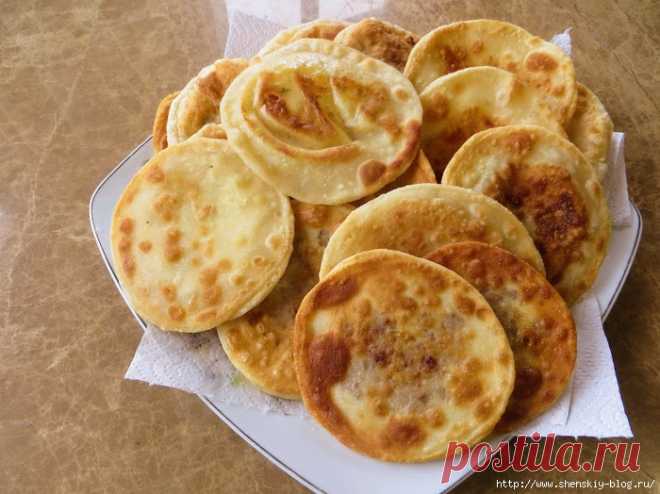 Самые тонкие пирожки в мире с двумя начинками и самые вкусные (по мнению моей семьи)