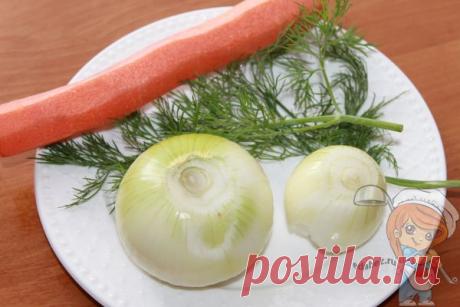 Гороховая каша с луком и морковью - старинный русский рецепт