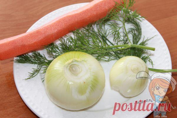 Гороховая каша с луком и морковью - старинный русский рецепт