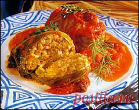 Голубцы с рисом.