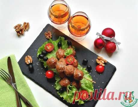 Фрикадельки запечённые в ореховом соусе – кулинарный рецепт
