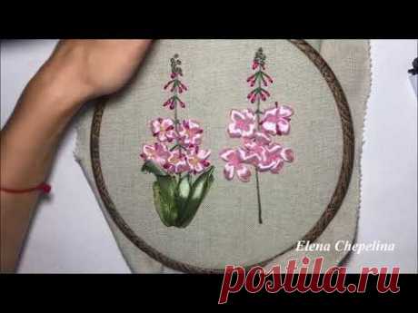 Иван-чай вышитый лентами / Fireweed embroidered ribbons