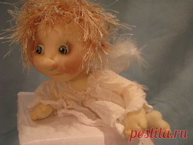 Скульптурная текстильная кукла своими руками