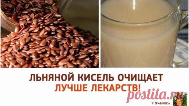 ЛЬНЯНОЙ КИСЕЛЬ — ИНТЕНСИВНОЕ ОЧИЩЕНИЕ И ОМОЛОЖЕНИЕ! Чуть ниже мы поделимся с вами лучшими рецептами. | OK.RU