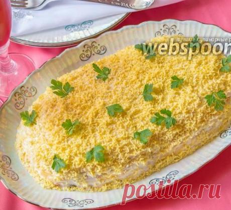 Салат «Белая берёза» с курицей