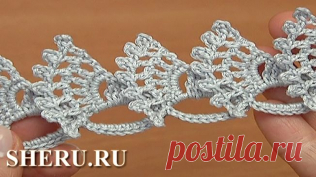 Кружева крючком ленточные (Страница 4 из 4)
