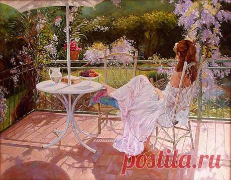 Нежное утро. По мотивам V. R. (автор: world72) • Gallerix ArtClub
