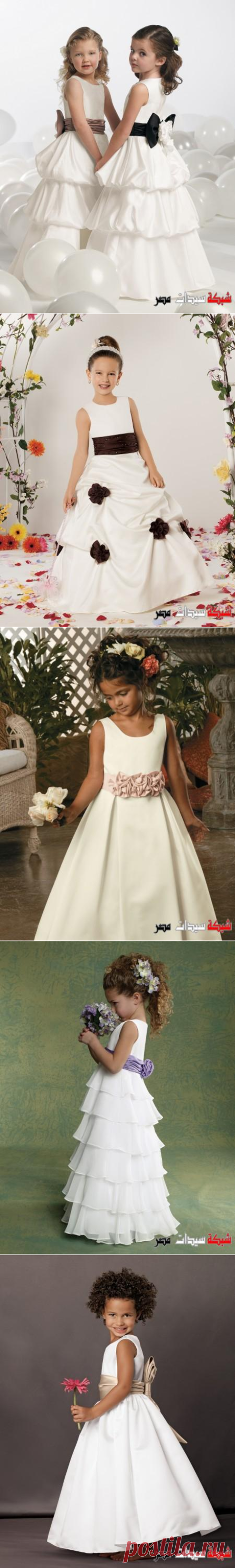 اشيك فساتين افراح للاطفال - فساتين افراح للبنوتات - فساتين افراح الفراشات - Girls dresses 2020