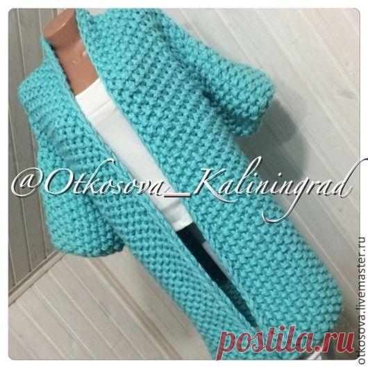 Верхняя одежда ручной работы. Заказать Вязаное пальто