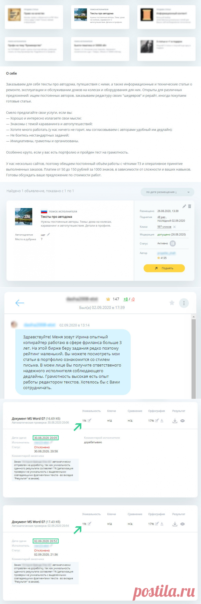 В поисках идеала. Как мы заказывали статьи про караванинг у копирайтеров из интернета. Немного об уникальном опыте редакции RV Land по заказу статей о караванинге, кемпингах и автодомах у авторов из сети.