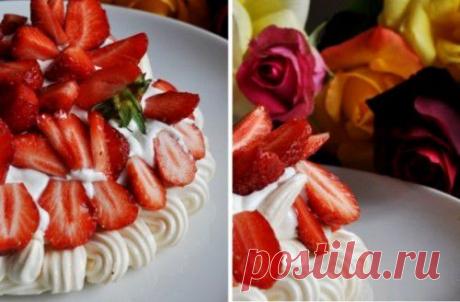 Легендарная павлова - рецепты из белков и десерт из клубники