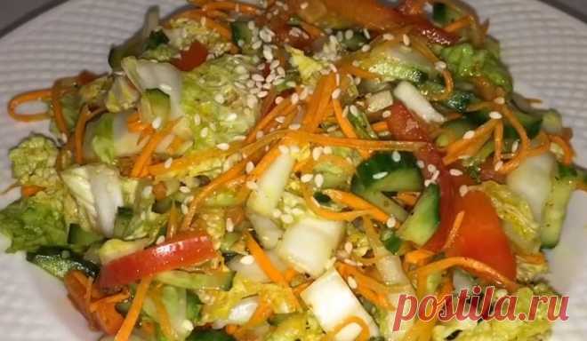 Хрустящая пекинская капуста по-корейски: отличное дополнение к мясу
