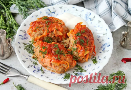 Вкусные ленивые голубцы в духовке