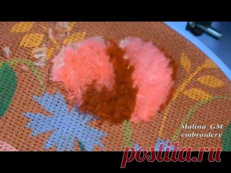 ВЫШИВКА: ТУРЕЦКИЙ ШОВ   \  EMBROIDERY: TURKISH STITCH