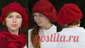 Mania du Soleil: Объёмный берет (инструкция по изготовлению)