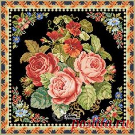 схемы старинной вышивки крестом - Сундук секретов