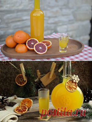 Настойка на спирту апельсиновая