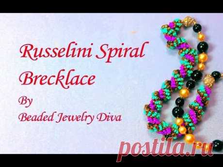 Beading Tutorial: Russelini Spiral Brecklace