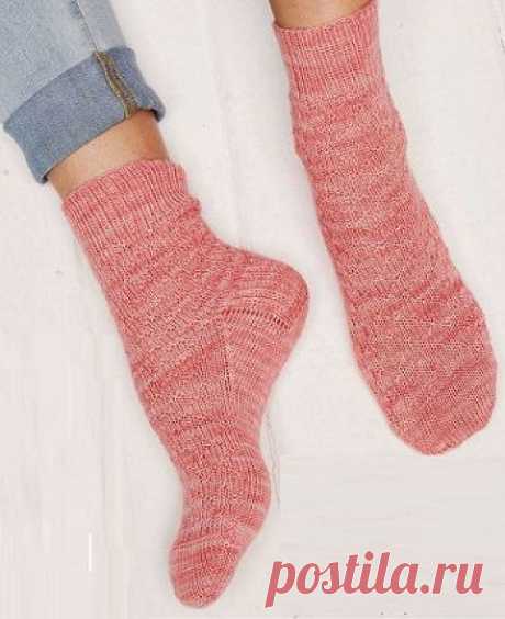 Вязаные носки «Amethyst» | ВЯЗАНЫЕ НОСКИ