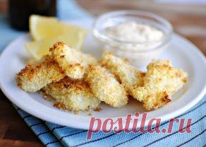 Рыбные наггетсы с соусом Тартар