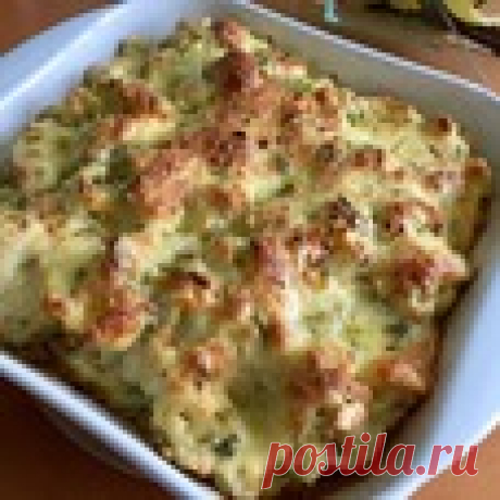 Запеканка из цветной капусты с фаршем Кулинарный рецепт