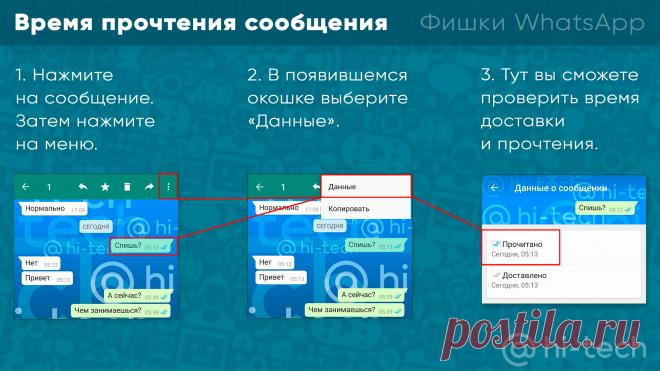 15 фишек WhatsApp, о которых должен знать каждый - Hi-Tech Mail.ru
