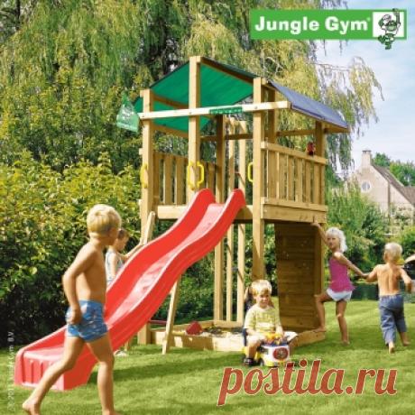 Детский городок Jungle Gym Fort (Джангл Джим Форт), описание, фото, цены