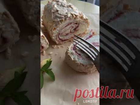Меренговый рулет