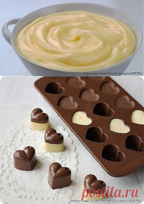 Как сделать Классический заварной крем и Вкусный шоколад дома.