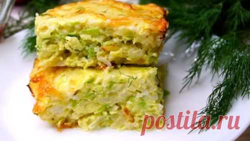 Запеканка из кабачков с сыром и рисом: вкуснятина на скорую руку - Счастливый формат