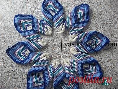 Декоративная подушка крючком мастер класс. Подушка цветок крючком схемы