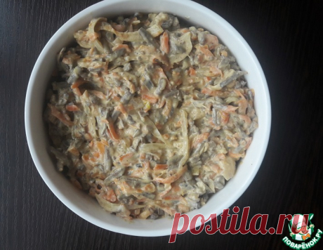 Салат печеночный – кулинарный рецепт