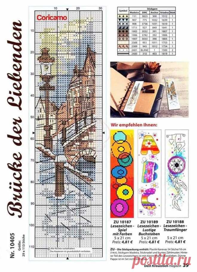 Пин на доске Cross stitch bookmarks