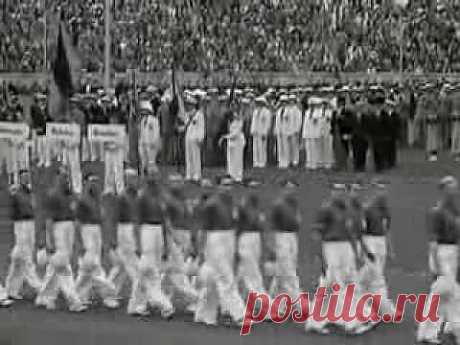 А хотите посмотреть на церемонию открытия Олимпийских игр в Берлине в 1936 году? | Политика