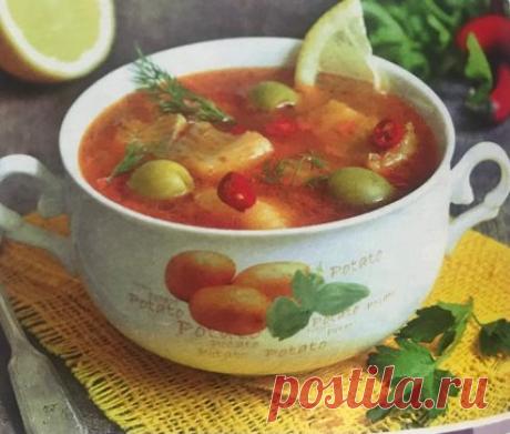 Солянка по-деревенски