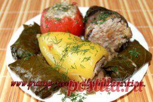 Фаршированные овощи в мультиварке