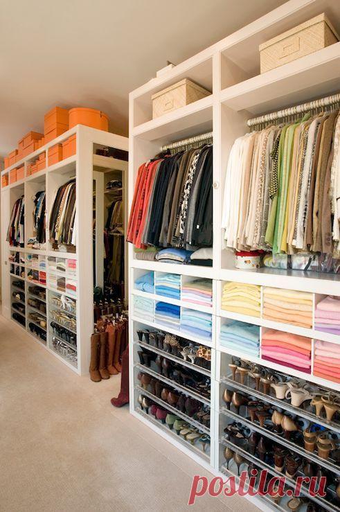 Ничего лишнего: наводим порядок в шкафу - InMyRoom.ru